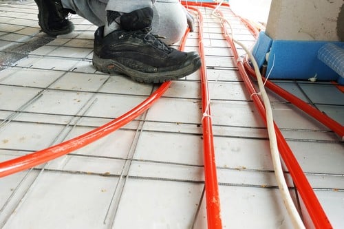Plombier Sablé-sur-Sarthe - les bons artisans - chauffage au sol