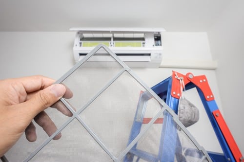 Climatisation Montmagny - les bons artisans - changement de filtre